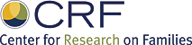 Logo for the Center for Research on Families