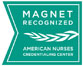logo showing magnet recognized by the American Nurses
