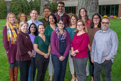 portrait of the 2023 internal residency staff at UMass Chan-Baystate