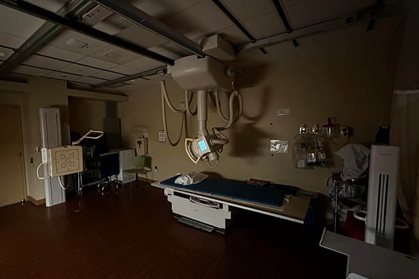 baystate health x ray machine