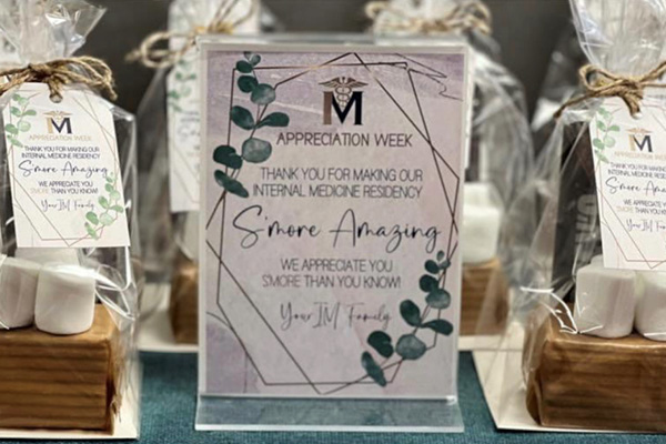 s'more party favors for residency appreciate week