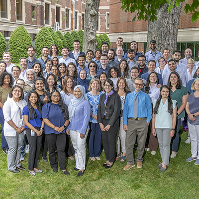 group photo of all of the internal medicine residents