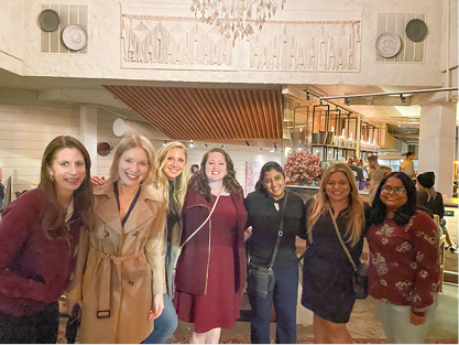 consultation-liaison fellows out to dinner