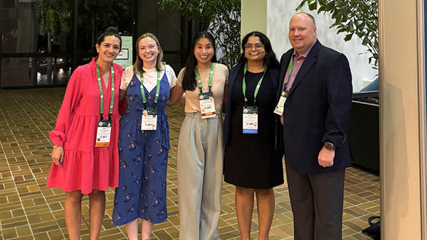 baystate alumni, trainees, and faculty at the 2024 clp conference in miami