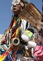 Dancer at Navajo Reservation Fort Defiance Arizona