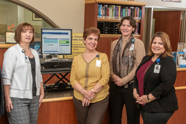 the health sciences library team at baystate