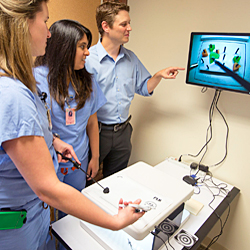 OB Gyn Residents with Task Trainer