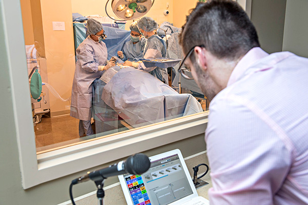 Simulation Center Control Room