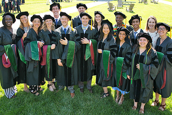 PURCH Class of 2021 at UMass Chan Graduation 