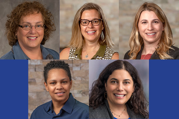 portraits of five baystate midwifes