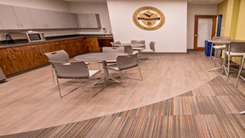 umass chan baystate brightwood house kitchen and lunchroom