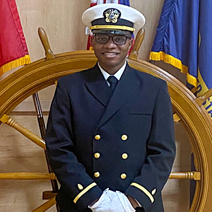 Navy Ensign Kevin White