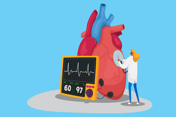 how to check heart health graphic