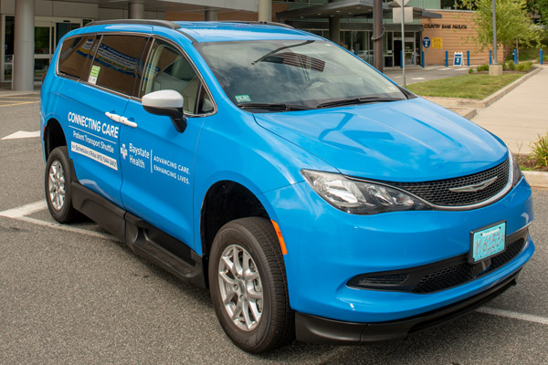 Convenient care van Baystate Wing Hospital