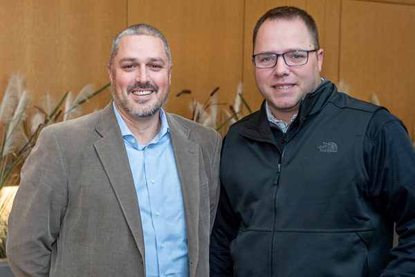 two men from the Youth villages program pedi ed