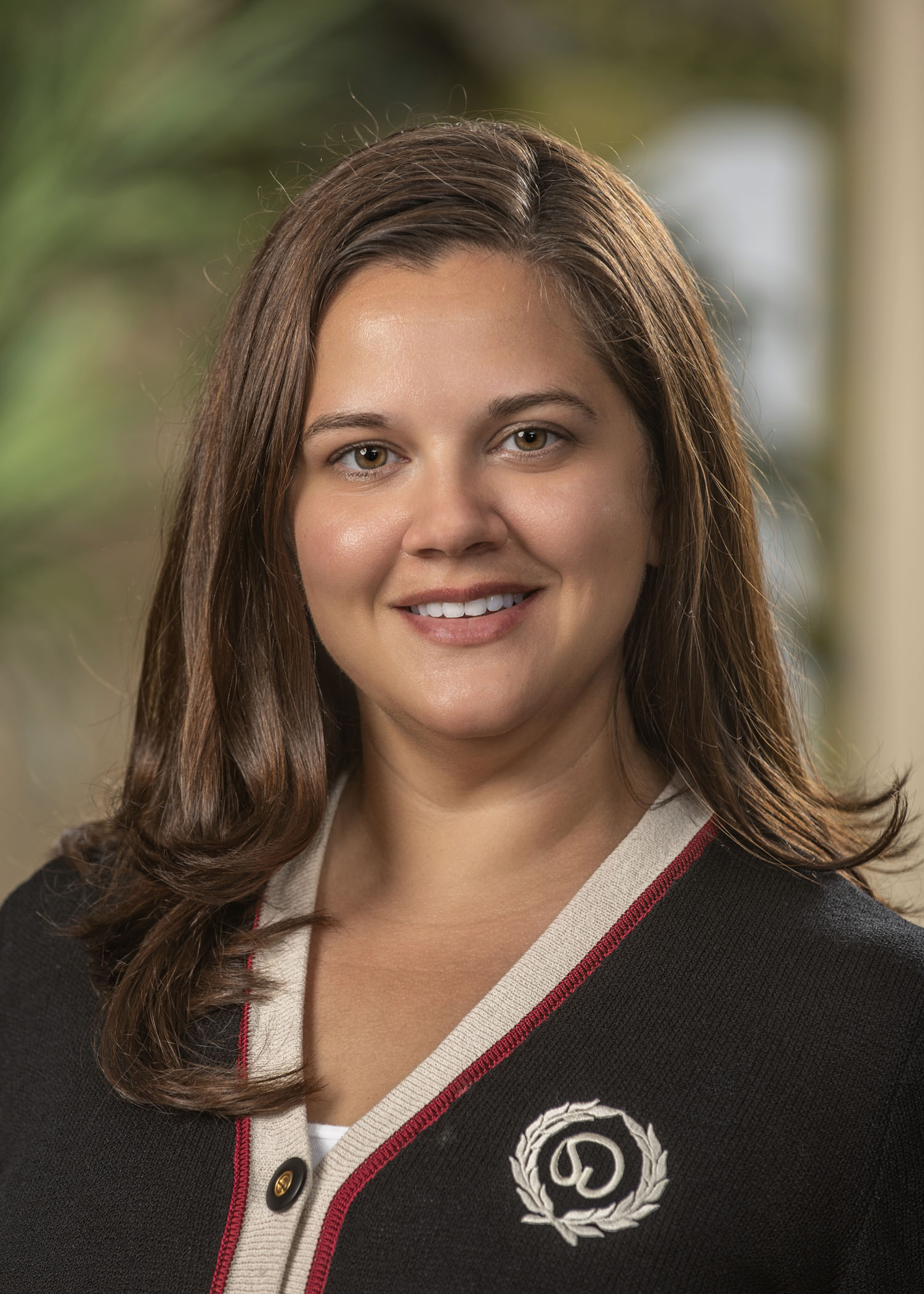 Formal portrait of a posed Kate (Horan) Murphy