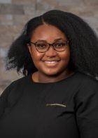 Formal portrait of Alanza Uchechukwu