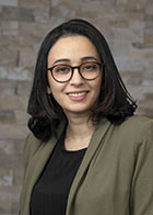Formal portrait of Dr Kamelah Abushalha