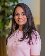 portrait of hematology oncology fellow dr. dhruvi sanikommu