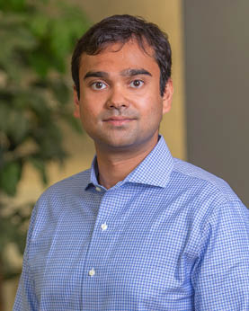 portrait of interventional cardiology fellow dr. hursh sarma