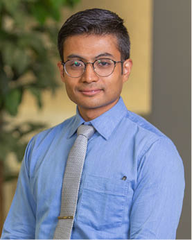 portrait of interventional cardiology fellow dr. anoj shahi