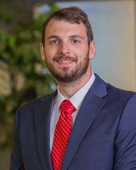 portrait of internal medicine chief resident dr. matthew mcauliffe