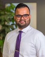 portrait of electrophysiology fellow alampoondi venkataramanan