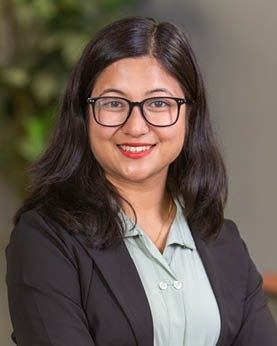 portrait of pediatric resident dr. asmita mulmi