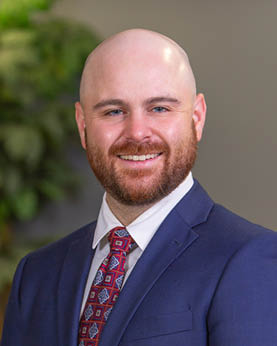 portrait of surgery resident dr. nicholas menzel