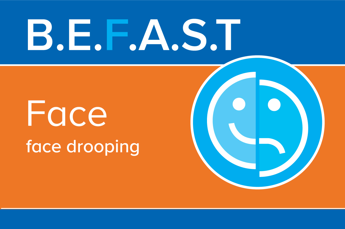 stroke symptoms awareness for face drooping