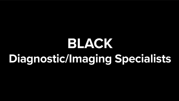 black colored uniforms representing diagnostic/imaging specialists