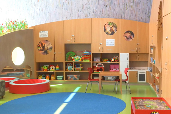 baystate children's hospital play deck for patients